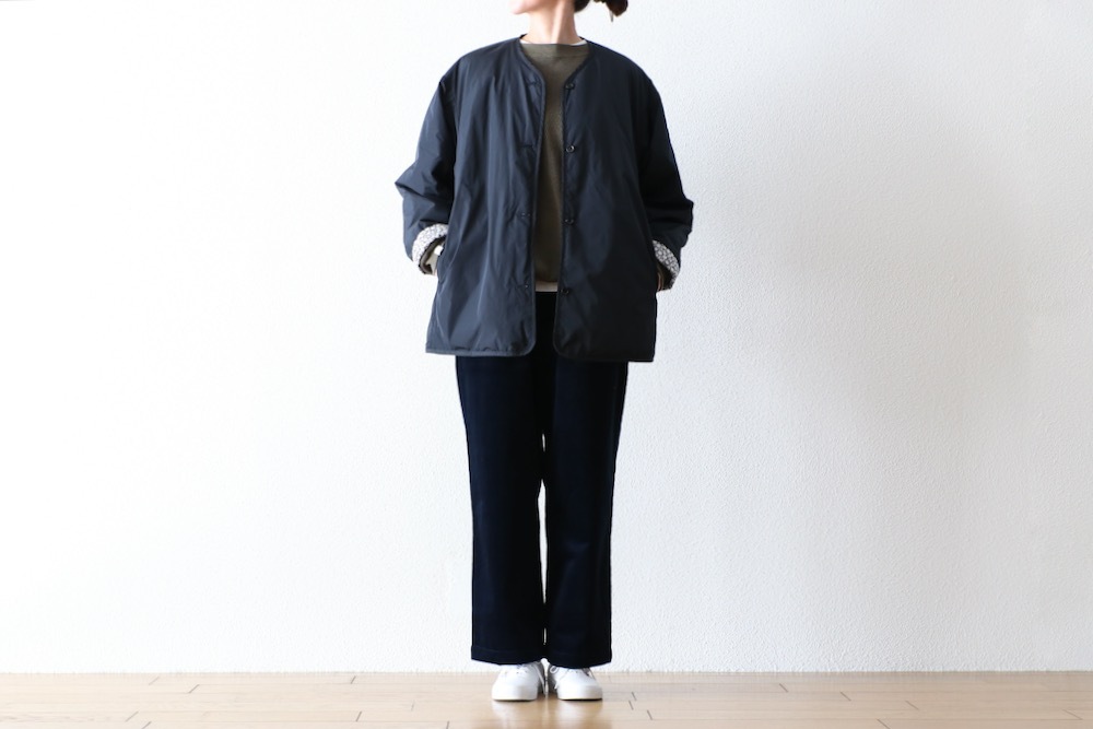 WOMEN'STOUJOURSʥȥ塼ˡReversible Padded Utility Jacket -VINTAGE FLOWER PRINT COTTON POPLIN CLOTH