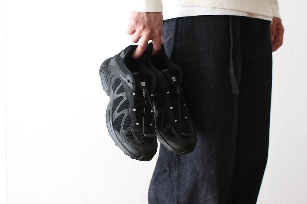 SALOMON ADVANCED( ɥХ󥹥)  "XT-WHISPER Black/Black/Asphalt"