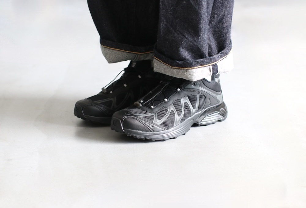 SALOMON ADVANCED( ɥХ󥹥)  "XT-WHISPER Black/Black/Asphalt"