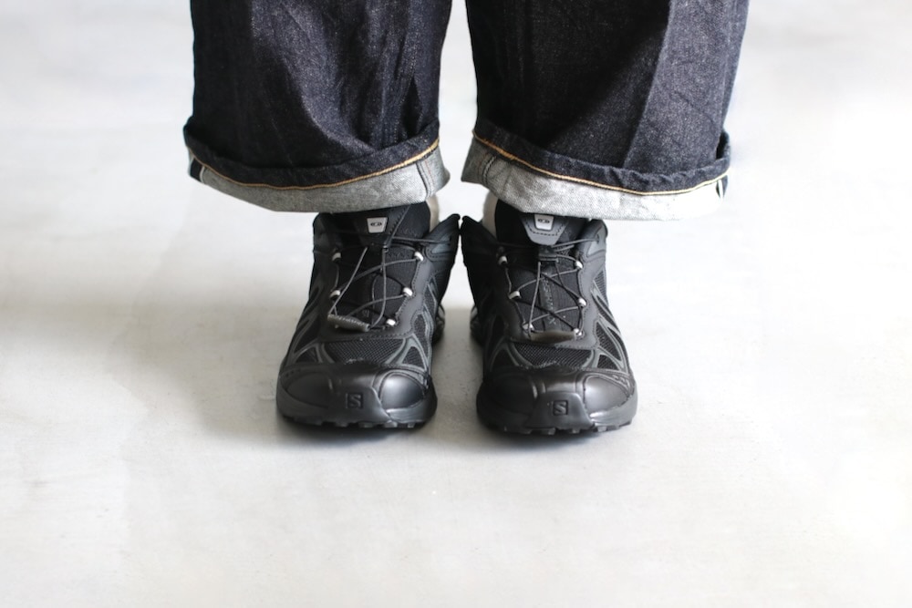 SALOMON ADVANCED( ɥХ󥹥)  "XT-WHISPER Black/Black/Asphalt"