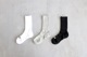 FreshService(եå奵ӥ) "SIGNATURE 3-PACK SOCKS (WHT  GRY  BLK)"