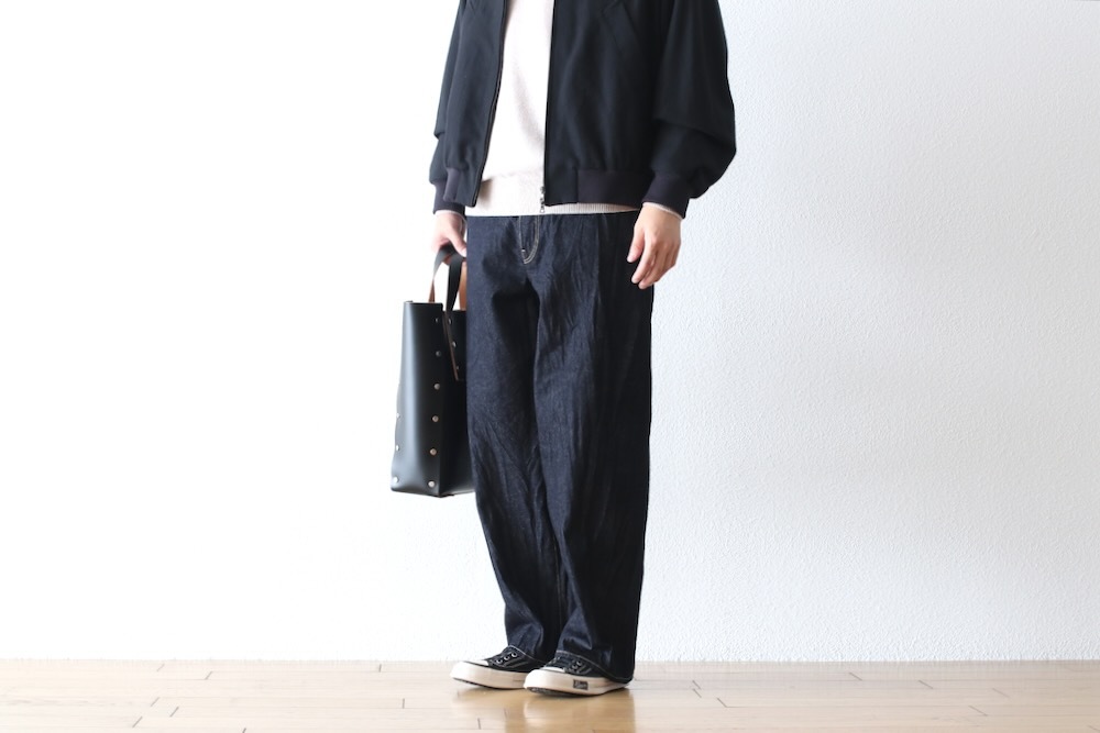 blurhms ROOTSTOCK(�֥顼�ॹ �롼�ĥ��ȥå�) "13.5oz Denim Pants Wide"