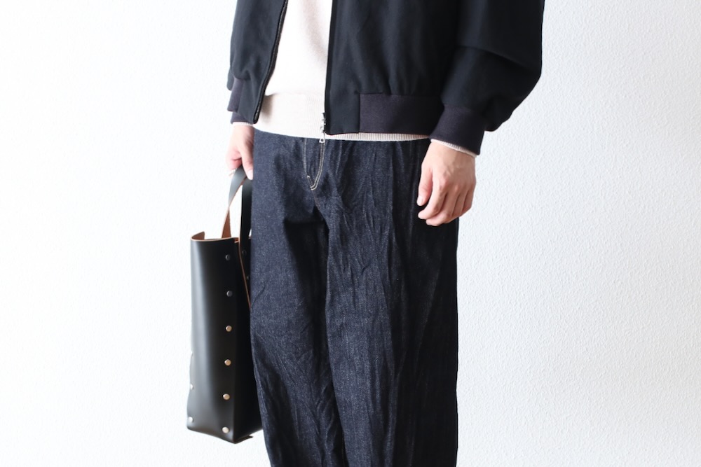 blurhms ROOTSTOCK(�֥顼�ॹ �롼�ĥ��ȥå�) "13.5oz Denim Pants Wide"