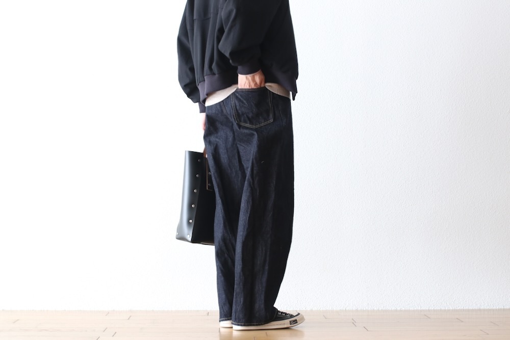 blurhms ROOTSTOCK(�֥顼�ॹ �롼�ĥ��ȥå�) "13.5oz Denim Pants Wide"