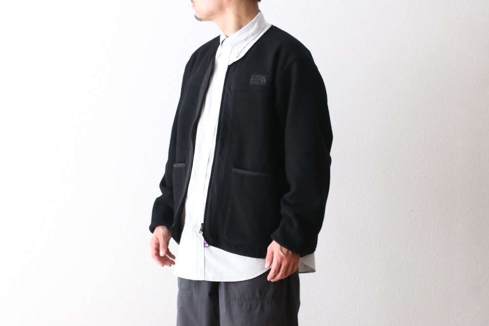 [10% > 30%OFF] THE NORTH FACE PURPLE LABEL (�� �Ρ��� �ե����� �ѡ��ץ� �졼�٥�) "PLAS Fleece Field Cardigan"