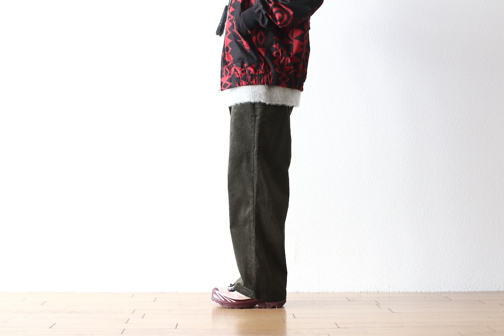 MODMNT(ɥ) "WIDE CORDUROY PANTS"