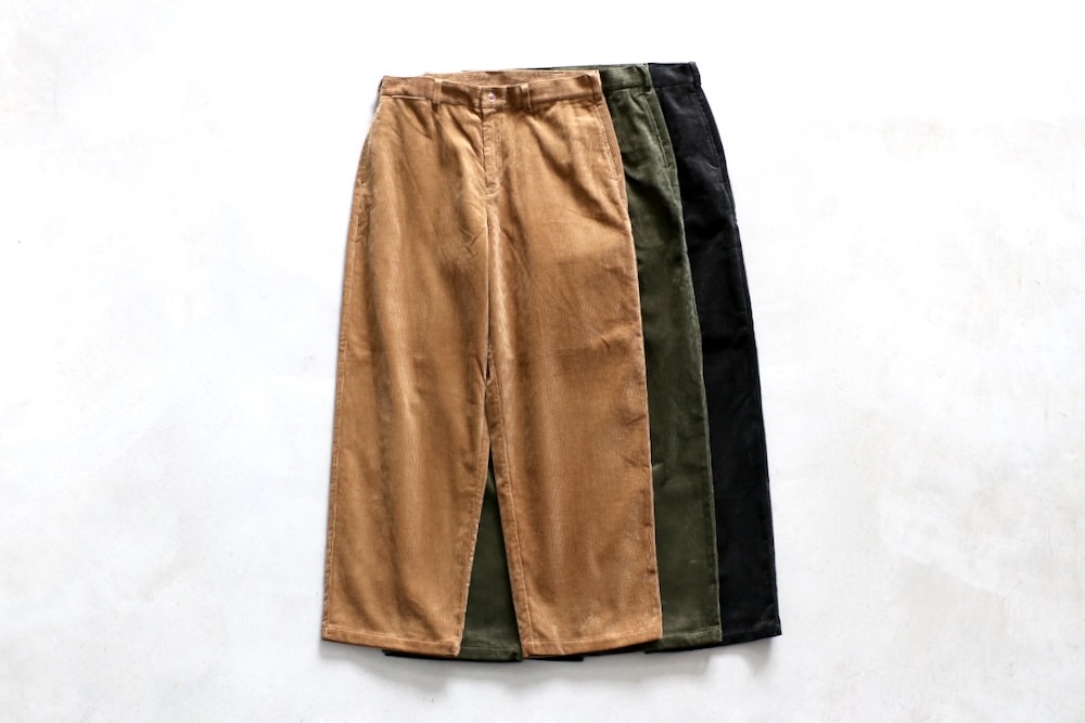 MODMNT(ɥ) "WIDE CORDUROY PANTS"