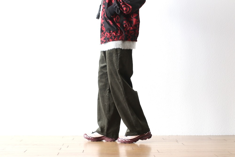 MODMNT(ɥ) "WIDE CORDUROY PANTS"
