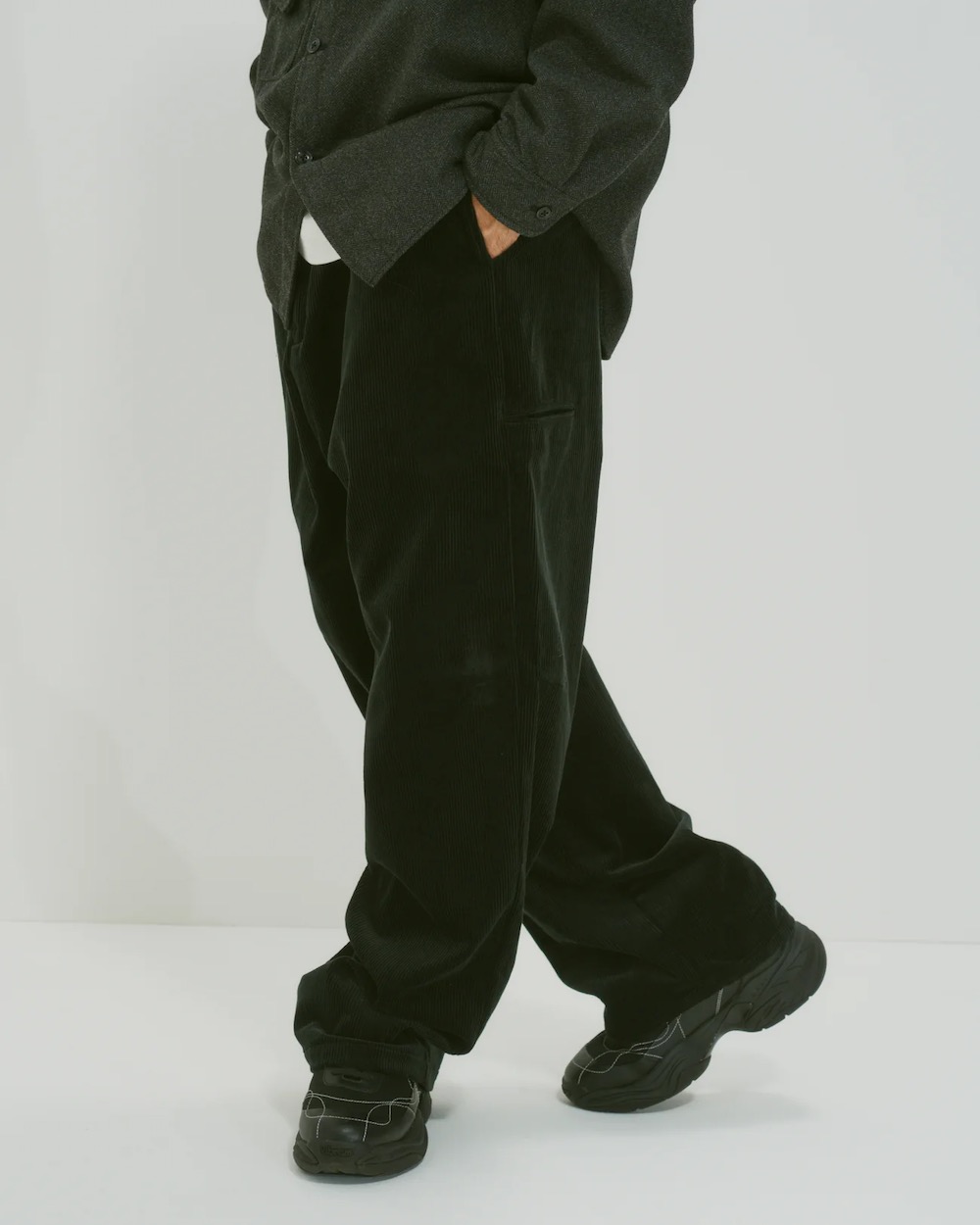 MODMNT(ɥ) "WIDE CORDUROY PANTS"