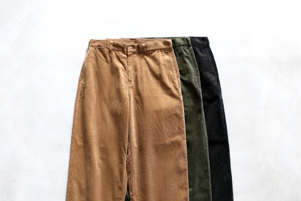 MODMNT(ɥ) "WIDE CORDUROY PANTS"