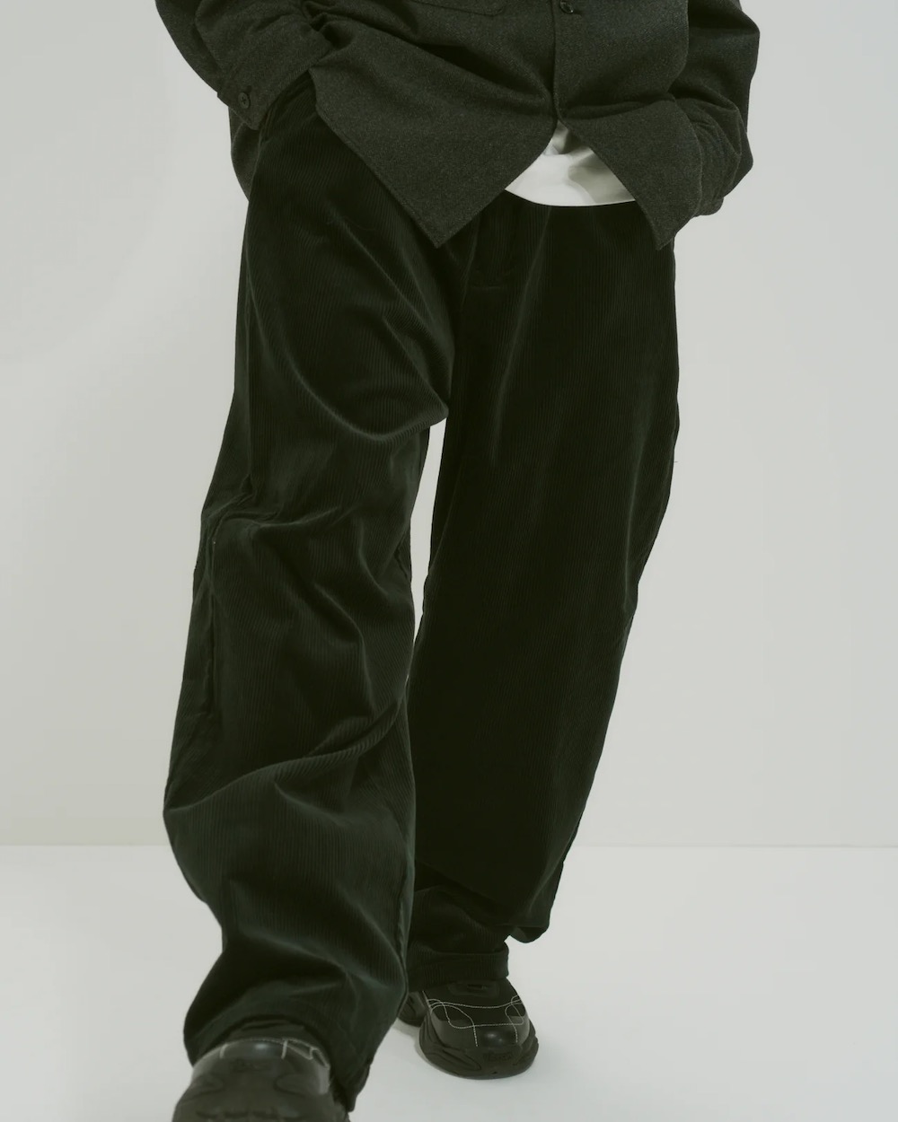 MODMNT(ɥ) "WIDE CORDUROY PANTS"