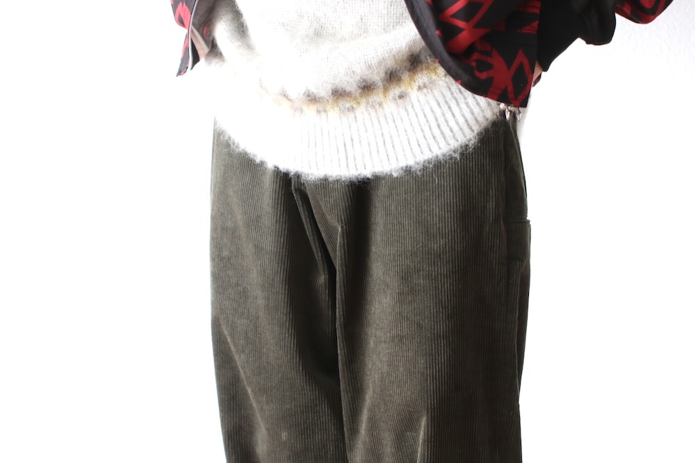 MODMNT(ɥ) "WIDE CORDUROY PANTS"