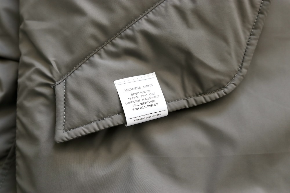 MADNESS (�ޥåɥͥ�) "MADNESS MIL-TYPE EVO HALF PUFFER 2.0"
