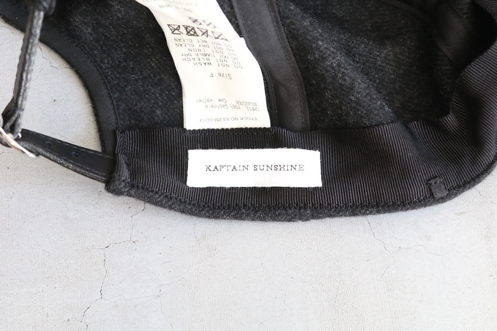 KAPTAIN SUNSHINE(ץƥ󥵥󥷥㥤) "Cashmere BB Cap"