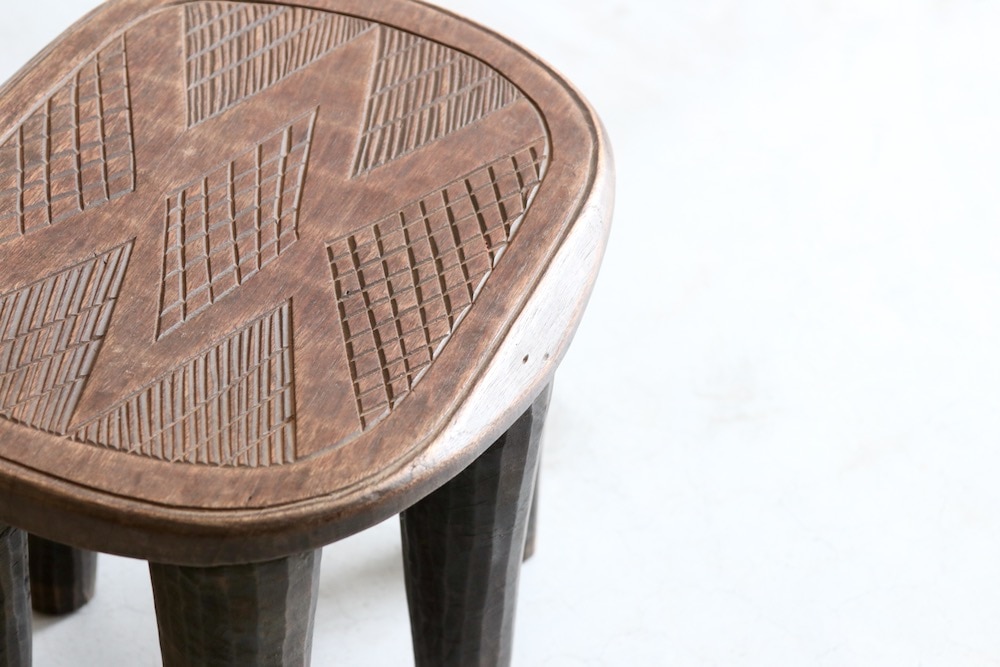 African Crafts (アフリカ工芸品) “ヌペ族のスツール - LIGHT YEARS NS