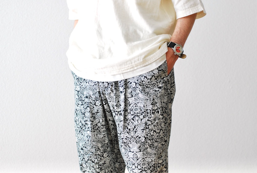itten. (���åƥ�) "itten 03 easy trousers - LIBERTY FABRIC-"
