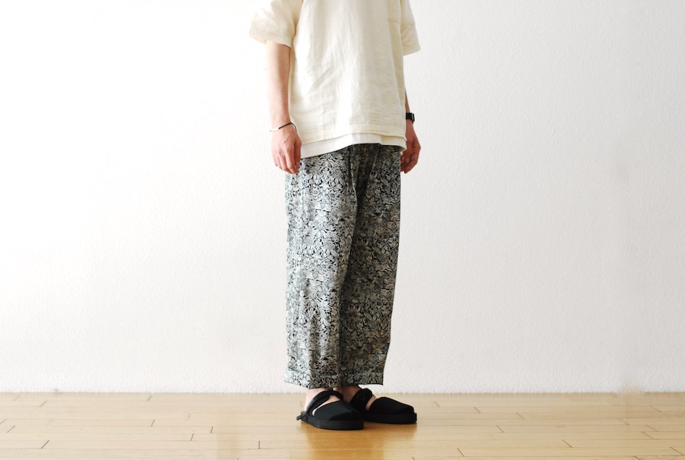 itten. (���åƥ�) "itten 03 easy trousers - LIBERTY FABRIC-"
