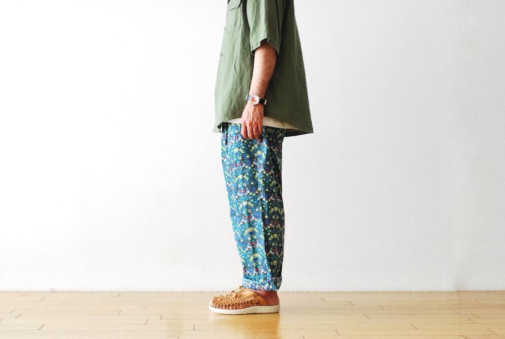 itten. (���åƥ�) "itten 03 easy trousers - LIBERTY FABRIC-"