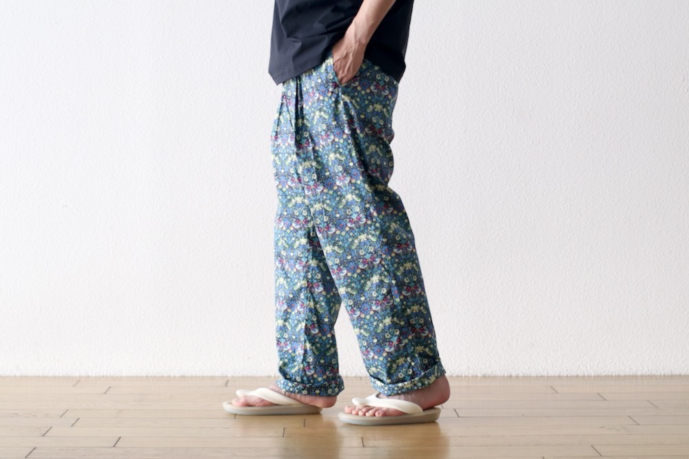itten. (���åƥ�) "itten 03 easy trousers - LIBERTY FABRIC-"