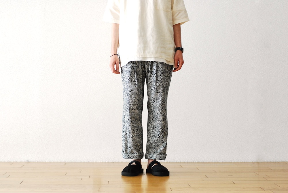 itten. (���åƥ�) "itten 03 easy trousers - LIBERTY FABRIC-"