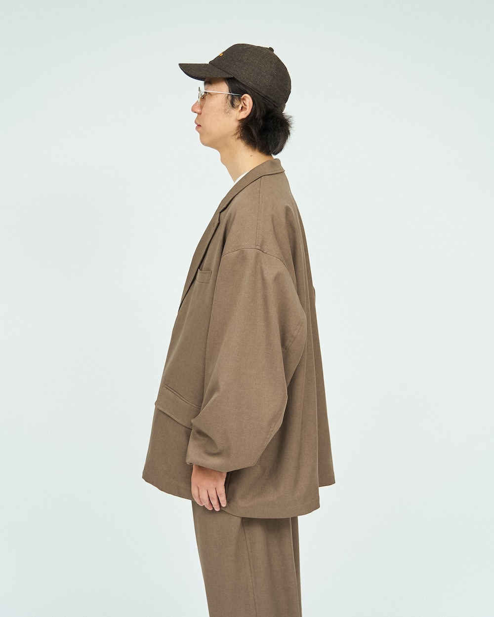 FreshService(�ե�å��奵���ӥ�) "WOOLY TWILL JACKET"
