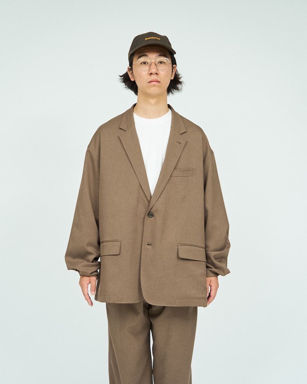 FreshService(�ե�å��奵���ӥ�) "WOOLY TWILL JACKET"