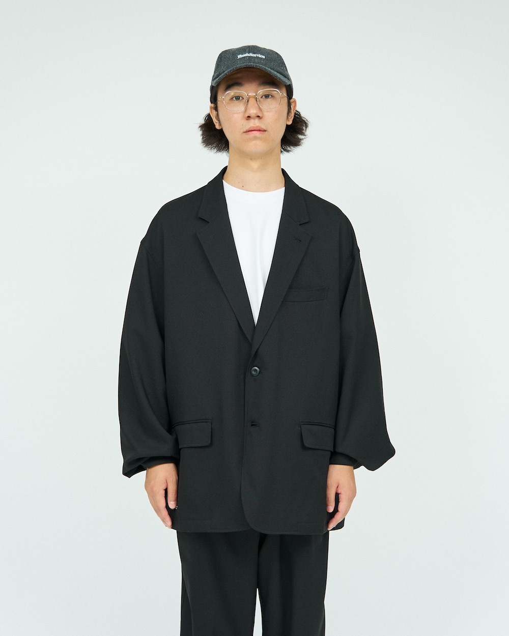 FreshService(�ե�å��奵���ӥ�) "WOOLY TWILL JACKET"