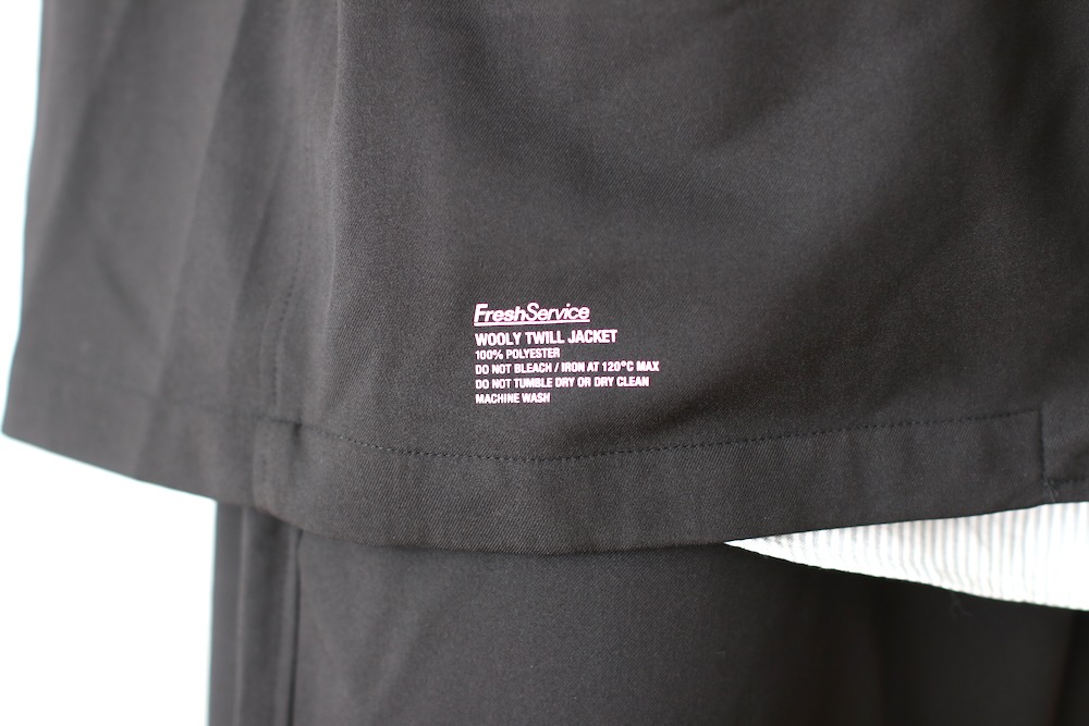 FreshService(�ե�å��奵���ӥ�) "WOOLY TWILL JACKET"