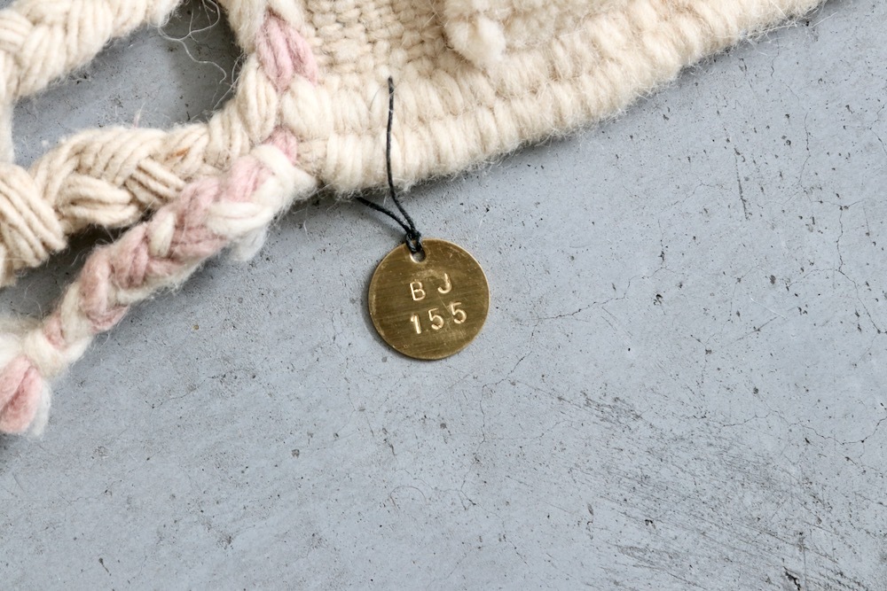 LIGHT YEARS(�饤�� ���䡼��)"MOROCCAN RUG BENI OUARAIN Boujat - �֥���å� W155cm �� H120cm- BO(BJ)-155"