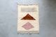 LIGHT YEARS(�饤�� ���䡼��)"MOROCCAN RUG BENI OUARAIN Boujat - �֥���å� W155cm �� H120cm- BO(BJ)-155"
