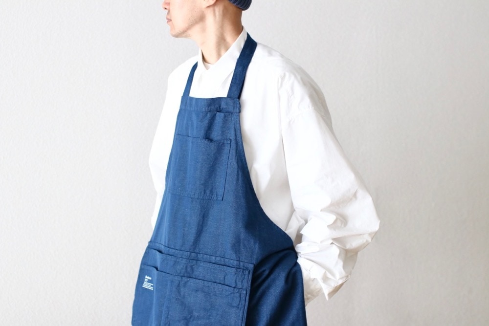 limitedFreshService  Loomer (եå奵ӥ  롼ޡ) "LINEN x COTTON TOOL POCKET APRON -Loomer Fabric-"