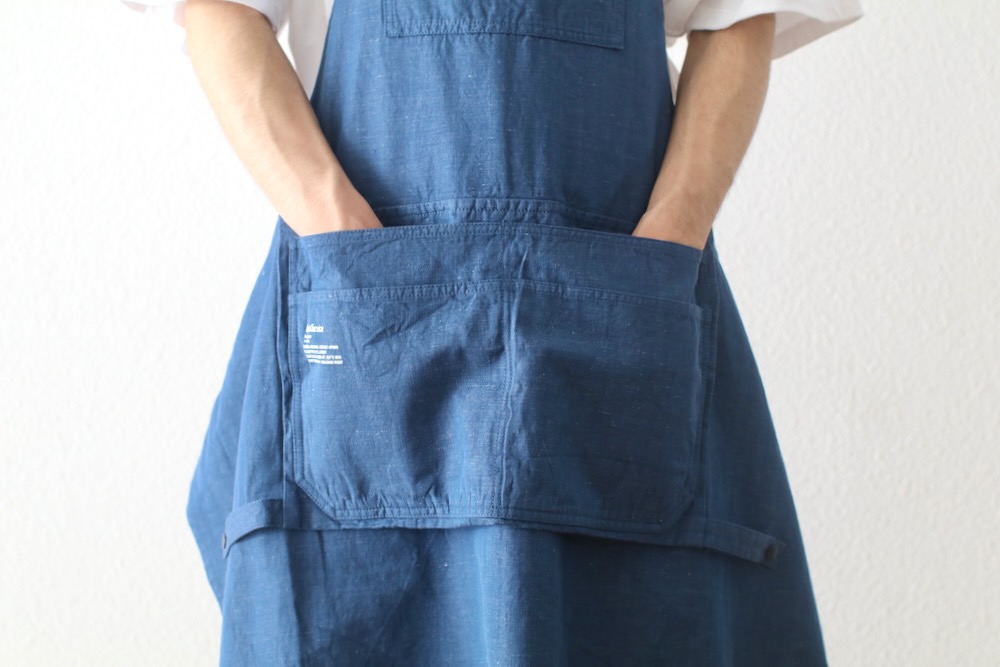 limitedFreshService  Loomer (եå奵ӥ  롼ޡ) "LINEN x COTTON TOOL POCKET APRON -Loomer Fabric-"