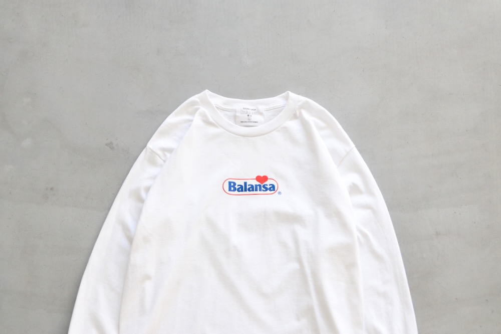 [10%OFF] SOUND SHOP BALANSA(������ɥ���å� �Х��) "balansa heart logo l/s tee"