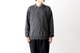 ATON (ȥ) "BABY ALPACA LINEN ZIP-UP POLO SWEATER"