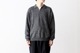 ATON (ȥ) "BABY ALPACA LINEN ZIP-UP POLO SWEATER"