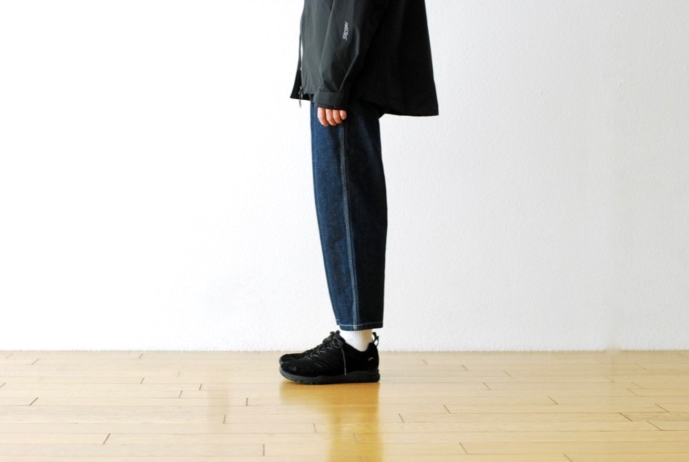 [unisex / itten. (åƥ)"itten 362 tapered pants - denim Teflon coating-"