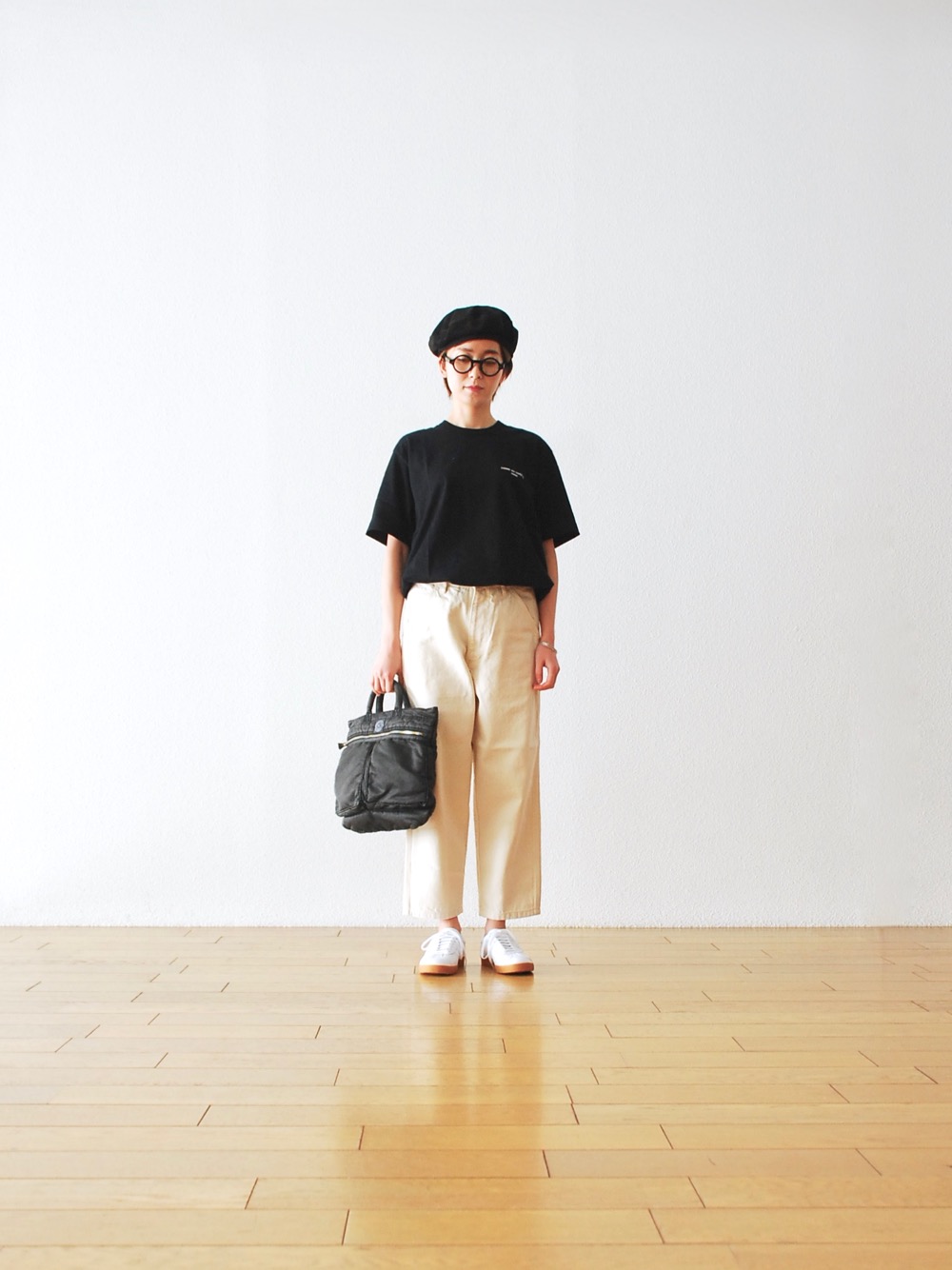 [unisex / itten. (åƥ)"itten 362 tapered pants - denim Teflon coating-"