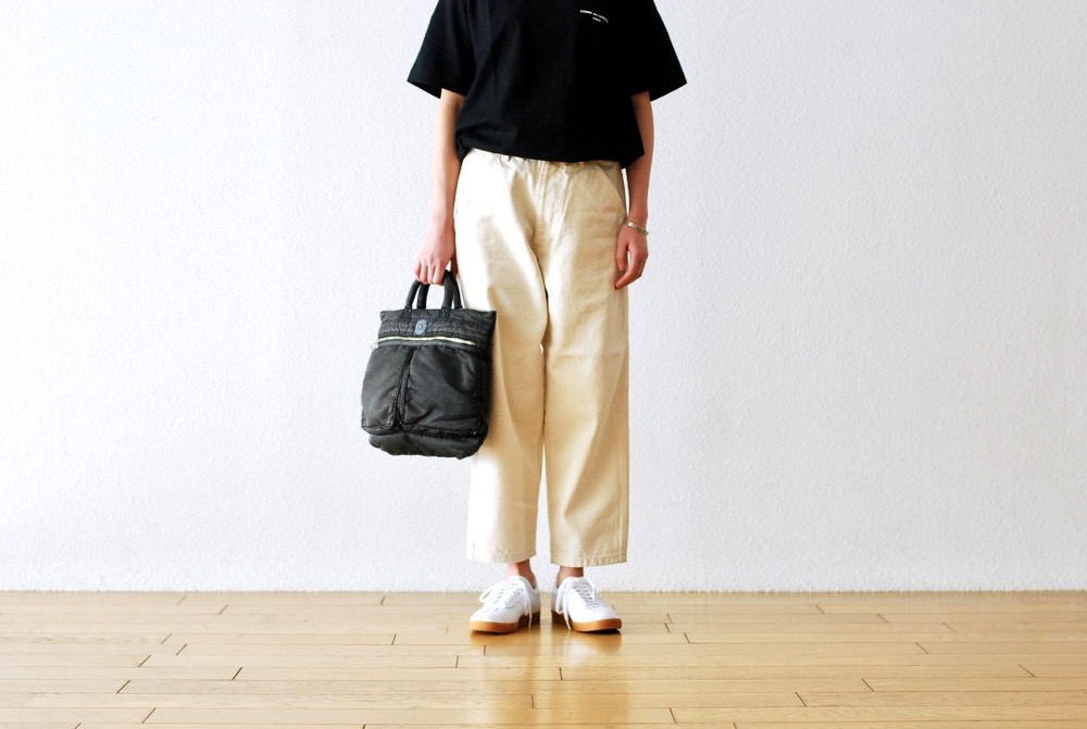 [unisex / itten. (åƥ)"itten 362 tapered pants - denim Teflon coating-"