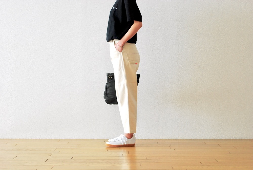 [unisex / itten. (åƥ)"itten 362 tapered pants - denim Teflon coating-"