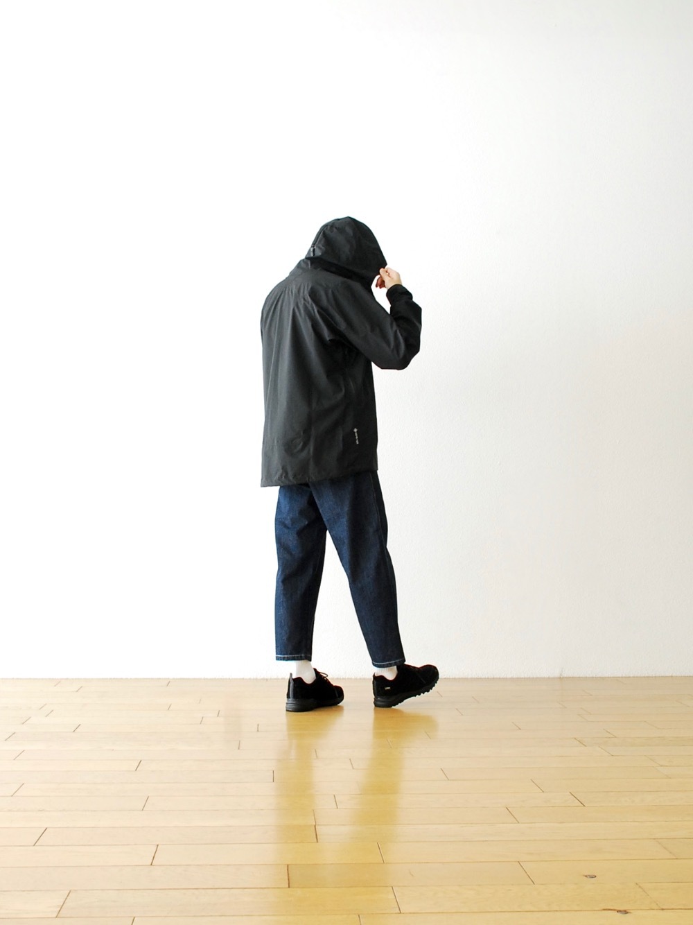 [unisex / itten. (åƥ)"itten 362 tapered pants - denim Teflon coating-"