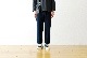 [unisex / itten. (åƥ)"itten 362 tapered pants - denim Teflon coating-"