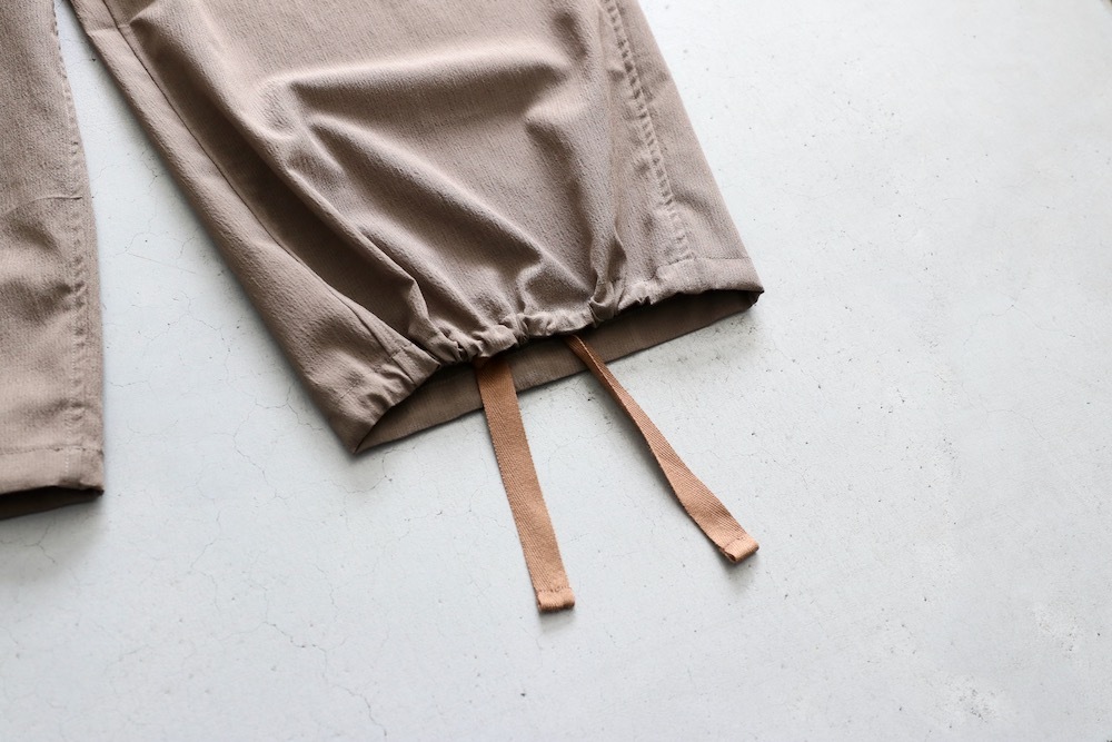 South2 West8 (ġ ȥ) "String Cuff Balloon Pant - Poly Washer Cloth"