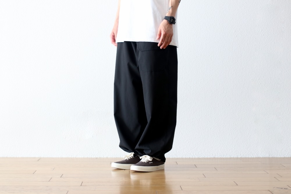 South2 West8 (ġ ȥ) "String Cuff Balloon Pant - Poly Washer Cloth"