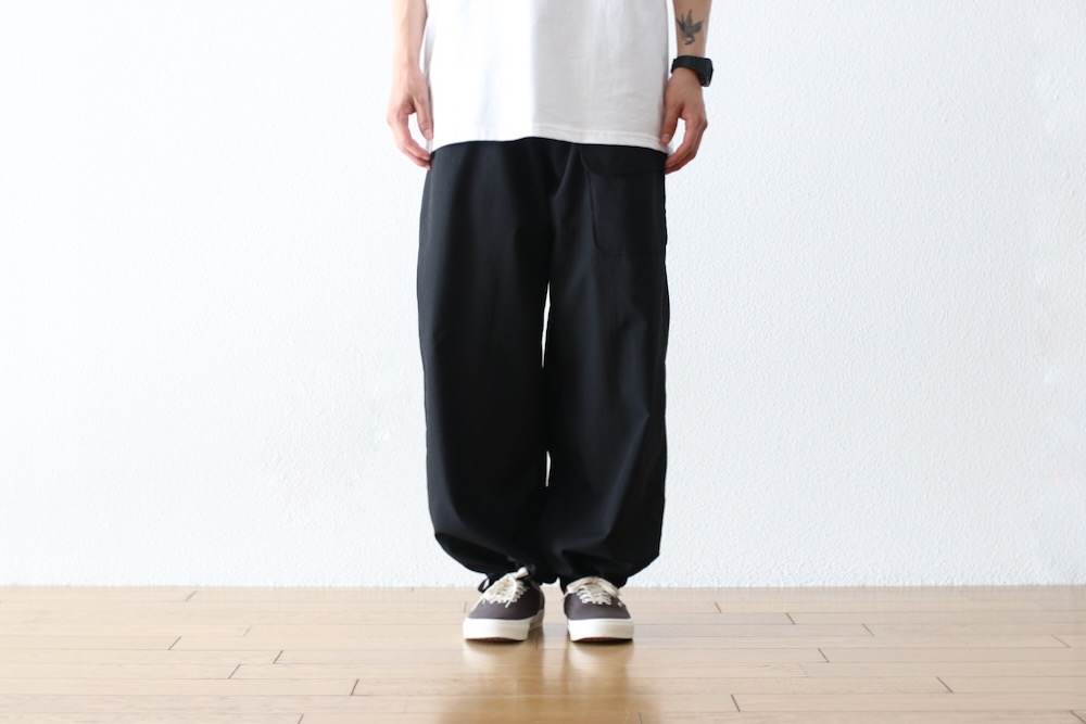South2 West8 (ġ ȥ) "String Cuff Balloon Pant - Poly Washer Cloth"