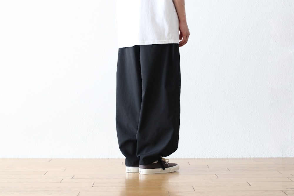 South2 West8 (ġ ȥ) "String Cuff Balloon Pant - Poly Washer Cloth"