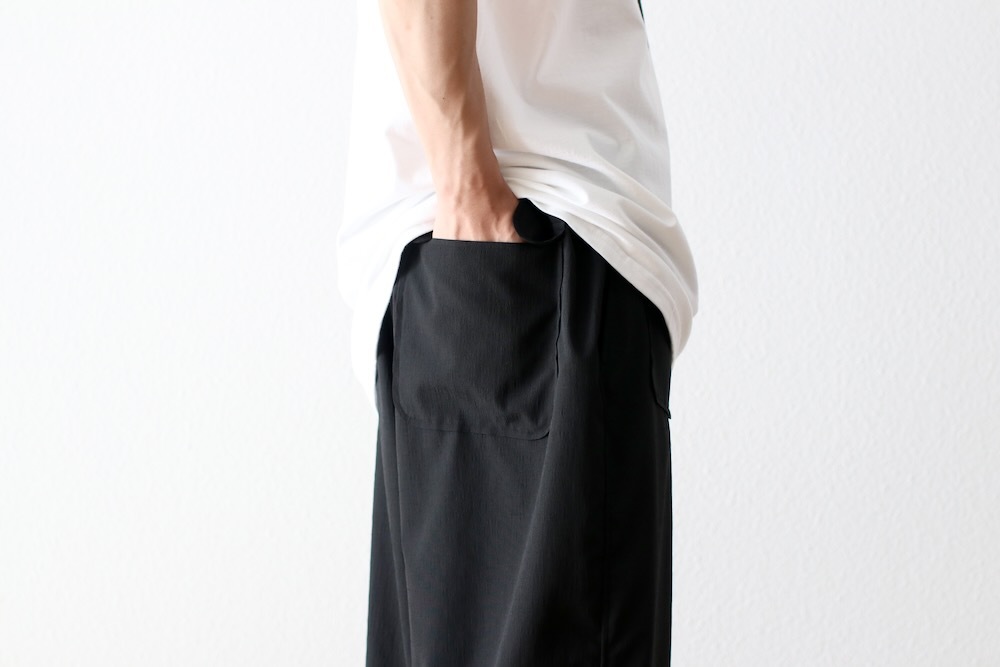 South2 West8 (ġ ȥ) "String Cuff Balloon Pant - Poly Washer Cloth"