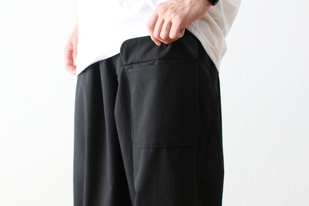 South2 West8 (ġ ȥ) "String Cuff Balloon Pant - Poly Washer Cloth"