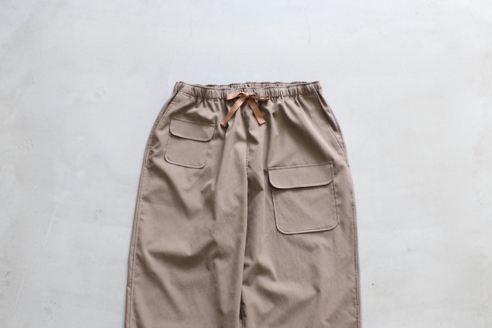 South2 West8 (ġ ȥ) "String Cuff Balloon Pant - Poly Washer Cloth"