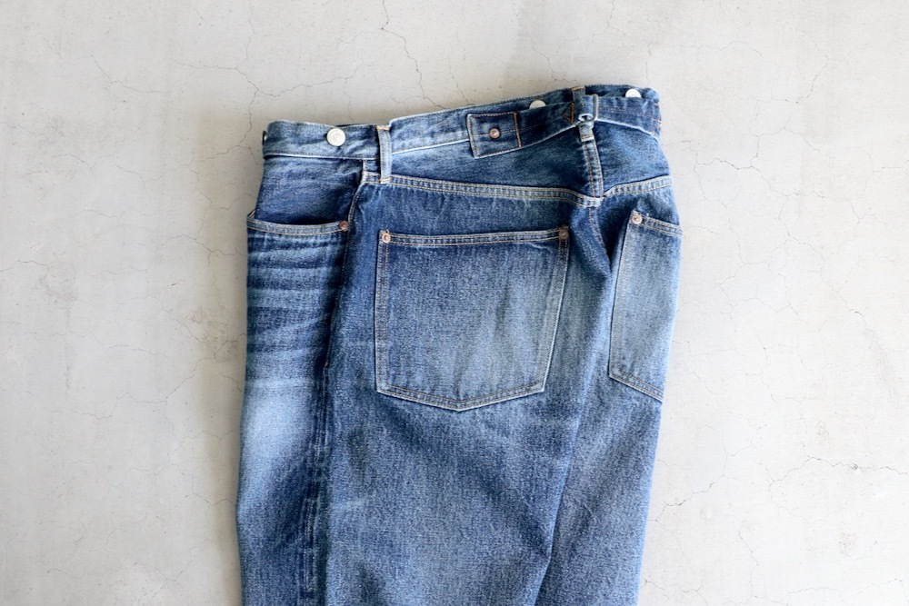KAPTAIN SUNSHINE(����ץƥ󥵥󥷥㥤��) "1930 Straight Denim Pants"