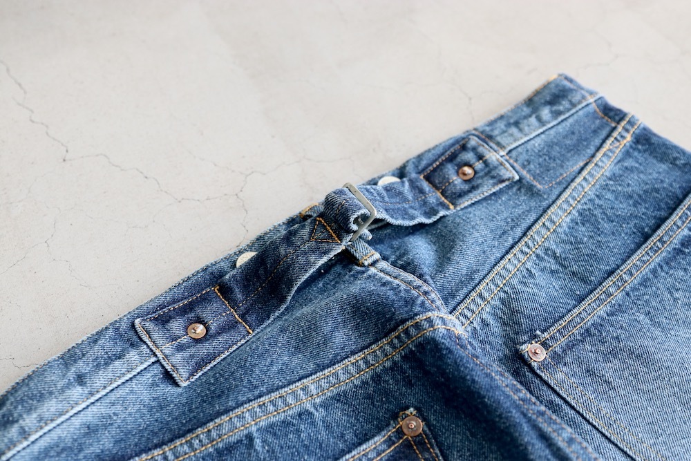 KAPTAIN SUNSHINE(����ץƥ󥵥󥷥㥤��) "1930 Straight Denim Pants"